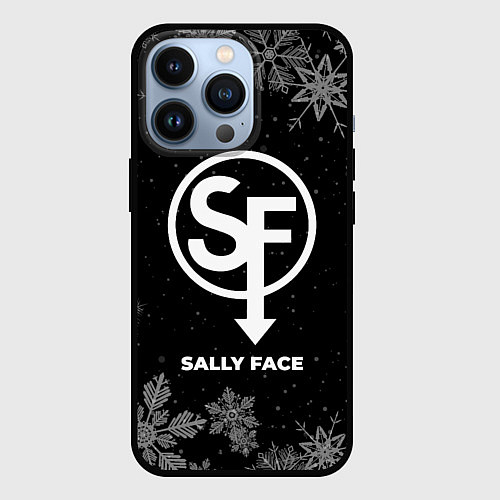 Чехол iPhone 13 Pro Снежный Sally Face / 3D-Черный – фото 1