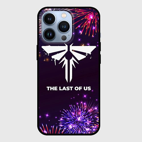 Чехол iPhone 13 Pro Праздничный The Last Of Us / 3D-Черный – фото 1