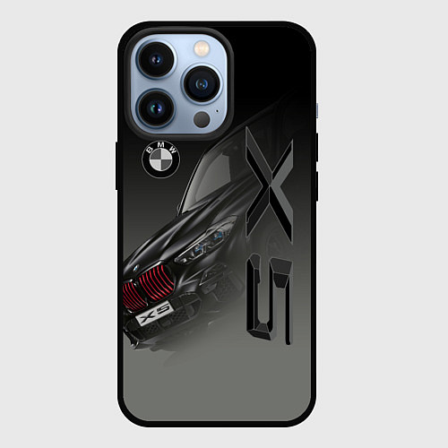 Чехол iPhone 13 Pro X 5 / 3D-Черный – фото 1