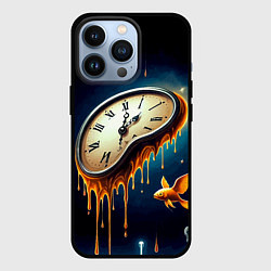 Чехол iPhone 13 Pro Течение времени - сюрреализм