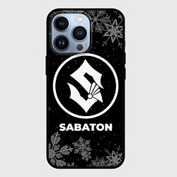 Чехол для iPhone 13 Pro Снежный Sabaton, цвет: 3D-черный