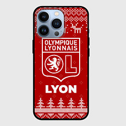 Чехол iPhone 13 Pro Новогодний Lyon с оленями