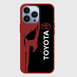 Чехол iPhone 13 Pro Toyota и череп