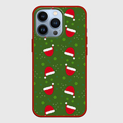 Чехол iPhone 13 Pro Шапка Санты