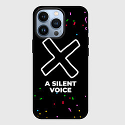 Чехол iPhone 13 Pro A Silent Voice конфети