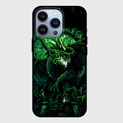 Чехол iPhone 13 Pro Green dragon - Dragon Age