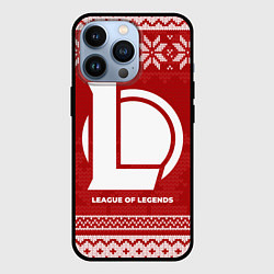 Чехол iPhone 13 Pro Новогодний League of Legends