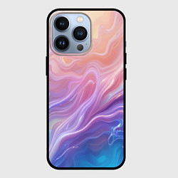 Чехол для iPhone 13 Pro Розовая абстракция, цвет: 3D-черный