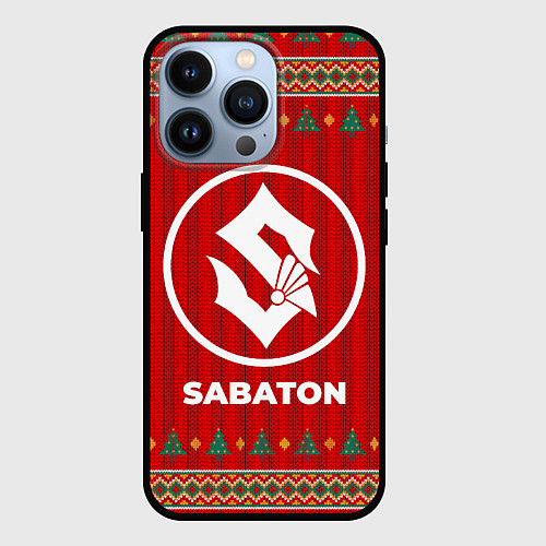 Чехол iPhone 13 Pro Sabaton new year / 3D-Черный – фото 1