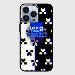 Чехол iPhone 13 Pro Warthunder x minecraft