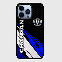 Чехол iPhone 13 Pro Changan - синий спорт