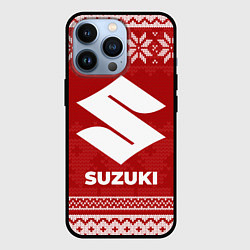 Чехол iPhone 13 Pro Новогодний Suzuki