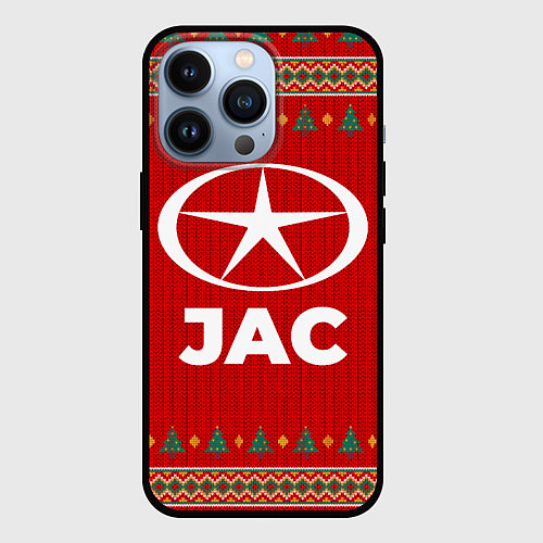 Чехол iPhone 13 Pro JAC new year / 3D-Черный – фото 1