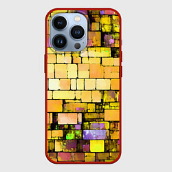 Чехол iPhone 13 Pro Жёлтые кирпичики