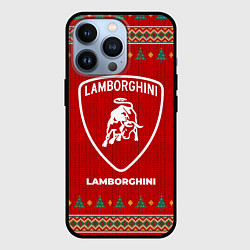 Чехол iPhone 13 Pro Lamborghini new year