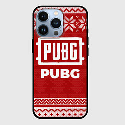 Чехол iPhone 13 Pro Новогодний PUBG