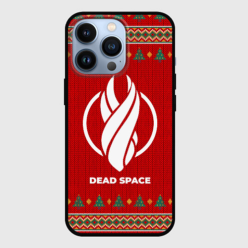 Чехол iPhone 13 Pro Dead Space new year / 3D-Черный – фото 1