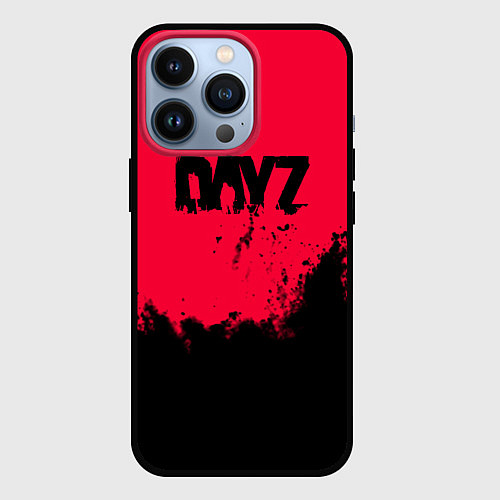 Чехол iPhone 13 Pro Dayz черные краски / 3D-Черный – фото 1
