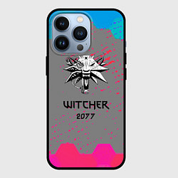 Чехол iPhone 13 Pro Cyberpunk 2077 x ведьмак соты