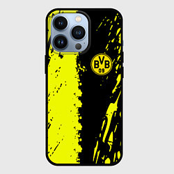 Чехол iPhone 13 Pro Borussia краски текстура