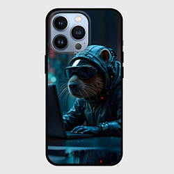 Чехол iPhone 13 Pro Капибара айтишник