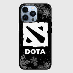 Чехол для iPhone 13 Pro Снежный Dota, цвет: 3D-черный