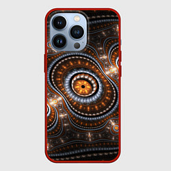 Чехол iPhone 13 Pro Психоделкиа узоров