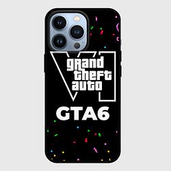 Чехол iPhone 13 Pro GTA6 конфети