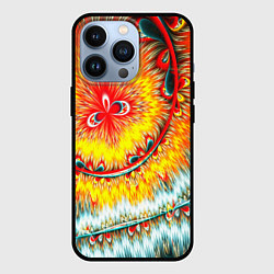 Чехол iPhone 13 Pro Оптические краски текстура
