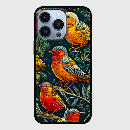 Чехол iPhone 13 Pro Кукушата / 3D-Черный – фото 1