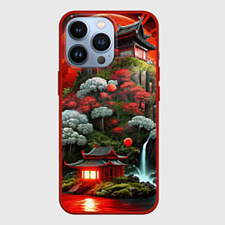 Чехол iPhone 13 Pro Японская гора природа