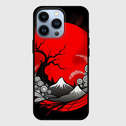 Чехол iPhone 13 Pro Природа Японии - абстракция