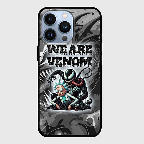 Чехол iPhone 13 Pro We are Venom - graffiti / 3D-Черный – фото 1