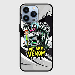 Чехол iPhone 13 Pro Rick-Venom and Morty - meme