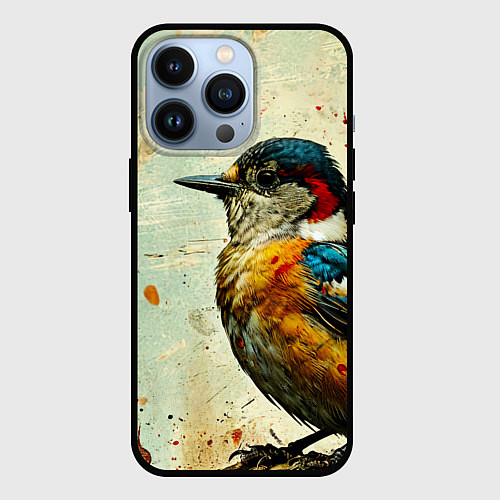 Чехол iPhone 13 Pro Кукушка / 3D-Черный – фото 1