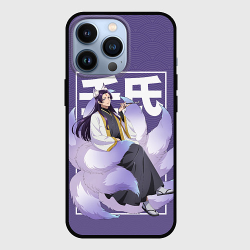 Чехол iPhone 13 Pro Джинши - Монолог фармацевта / 3D-Черный – фото 1