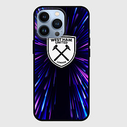 Чехол iPhone 13 Pro West Ham neon energy