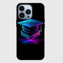 Чехол iPhone 13 Pro Неоновая шапочка магистра