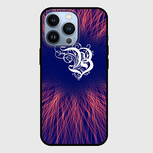 Чехол iPhone 13 Pro Burzum red energy / 3D-Черный – фото 1
