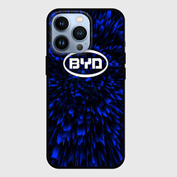 Чехол iPhone 13 Pro BYD blue energy