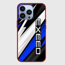 Чехол для iPhone 13 Pro Exeed - blue sport, цвет: 3D-красный