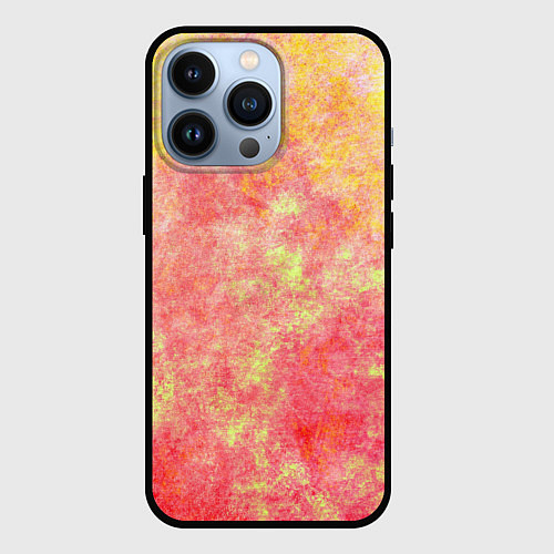 Чехол iPhone 13 Pro Абстракция - fire cloud / 3D-Черный – фото 1