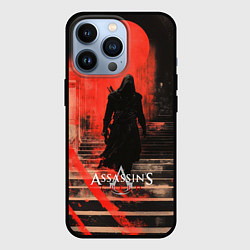 Чехол iPhone 13 Pro Assassins Creed poster style