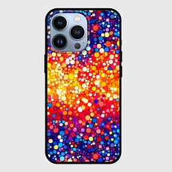 Чехол для iPhone 13 Pro Светлая полоса, цвет: 3D-черный