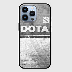 Чехол iPhone 13 Pro Dota - grey gradient посередине