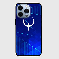 Чехол iPhone 13 Pro Quake blue poly