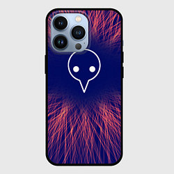 Чехол iPhone 13 Pro Evangelion red energy