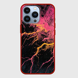 Чехол iPhone 13 Pro Абстрактные молнии текстура