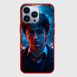 Чехол для iPhone 13 Pro Гарри поттер в ночи, цвет: 3D-красный