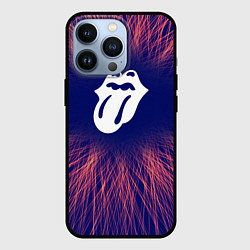 Чехол iPhone 13 Pro Rolling Stones red energy